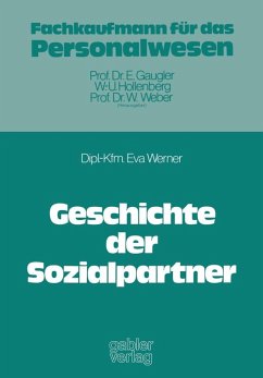 Cover Geschichte der Sozialpartner (eBook, PDF)