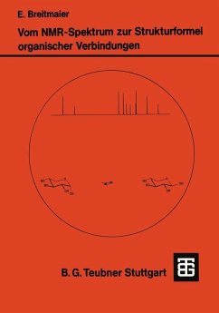 Vom NMR-Spektrum zur Strukturformel Organischer Verbindungen (eBook, PDF) - Breitmaier, Eberhard