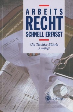 Arbeitsrecht - Schnell erfasst (eBook, PDF) - Teschke-Bährle, Ute