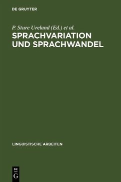 Cover Sprachvariation und Sprachwandel (eBook, PDF)