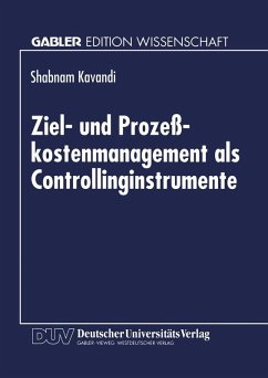 Cover Ziel- und Prozeßkostenmanagement als Controllinginstrumente (eBook, PDF)
