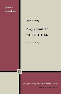 Cover Programmieren mit FORTRAN (eBook, PDF)