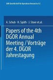 Vorträge der Jahrestagung 1974 DGOR Papers of the Annual Meeting (eBook, PDF)