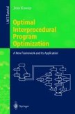 Optimal Interprocedural Program Optimization (eBook, PDF)