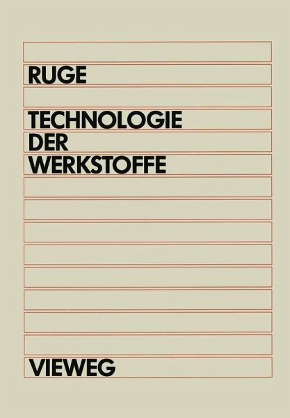 Technologie der Werkstoffe (eBook, PDF)