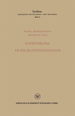 Einführung in die Kunstsoziologie (eBook, PDF) - Mierendorff, Marta