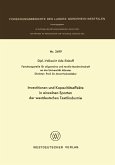 Investitionen und Kapazitätseffekte in einzelnen Sparten der westdeutschen Textilindustrie (eBook, PDF)