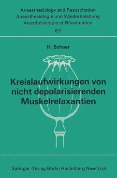 Cover Kreislaufwirkungen von nicht depolarisierenden Muskelrelaxantien (eBook, PDF)
