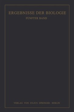 Cover Ergebnisse der Biologie (eBook, PDF)