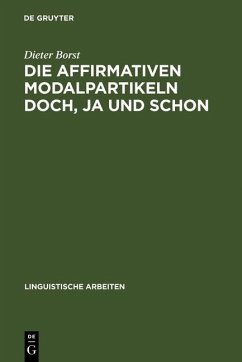 Die affirmativen Modalpartikeln doch, ja und schon (eBook, PDF) - Borst, Dieter