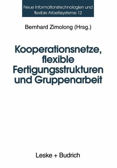 Cover Kooperationsnetze, flexible Fertigungsstrukturen und Gruppenarbeit (eBook, PDF)