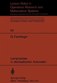 Lernprozesse in stochastischen Automaten (eBook, PDF) - Feichtinger, Gustav