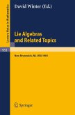 Lie Algebras and Related Topics (eBook, PDF)
