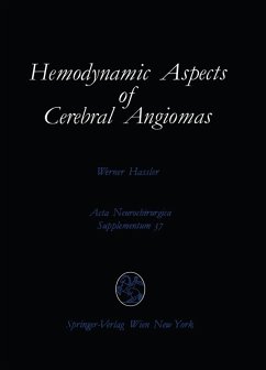 Hemodynamic Aspects of Cerebral Angiomas (eBook, PDF) - Hassler, Werner