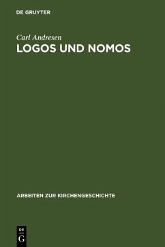 Logos und Nomos (eBook, PDF) - Andresen, Carl