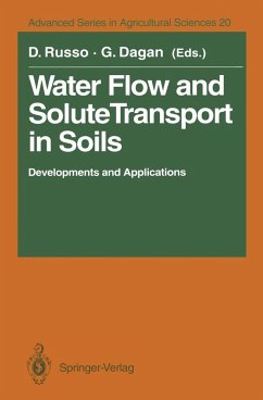 Cover Water Flow and Solute Transport in Soils (eBook, PDF)