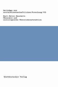 Cover Ökonomie und soziologische Theoriekonstruktion (eBook, PDF)