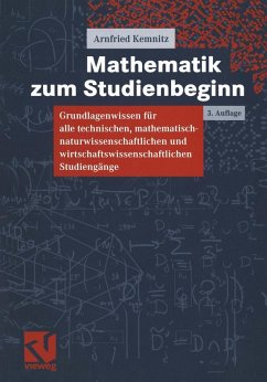 Cover Mathematik zum Studienbeginn (eBook, PDF)