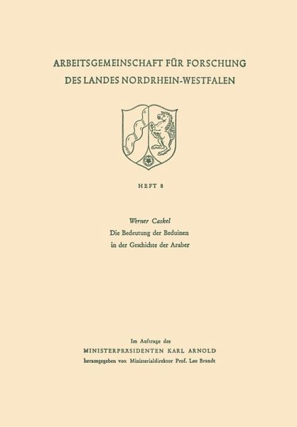 Die Bedeutung der Beduinen in der Geschichte der Araber (eBook, PDF)