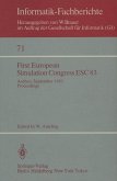 First European Simulation Congress ESC 83 (eBook, PDF)