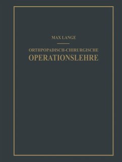 Cover Orthopädisch-chirurgische Operationslehre (eBook, PDF)