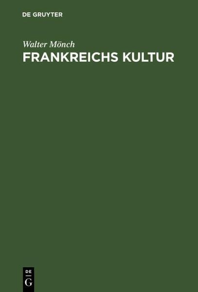 Frankreichs Kultur (eBook, PDF)