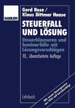 Steuerfall und Lösung (eBook, PDF)