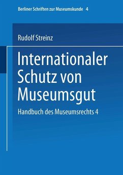 Cover Handbuch des Museumsrechts 4: Internationaler Schutz von Museumsgut (eBook, PDF)