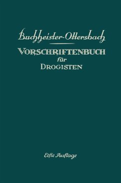 Cover Vorschriftenbuch für Drogisten (eBook, PDF)