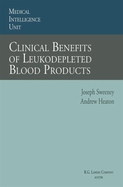 Cover Clinical Benefits of Leukodepleted Blood Products (eBook, PDF)