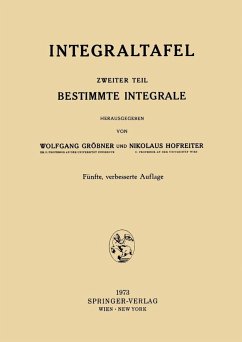 Integraltafel (eBook, PDF)