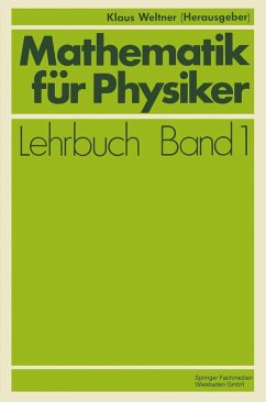 Mathematik für Physiker (eBook, PDF) - Weltner, Klaus