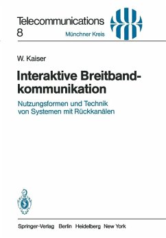 Interaktive Breitbandkommunikation (eBook, PDF) - Kaiser, W.