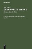 Schlüssel zum Werk von Paul Tillich (eBook, PDF)