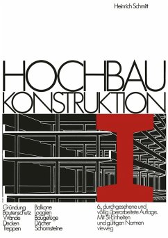 Hochbau Konstruktion (eBook, PDF) - Schmitt, Heinrich