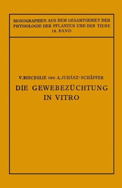 Cover Die Gewebezüchtung in Vitro (eBook, PDF)