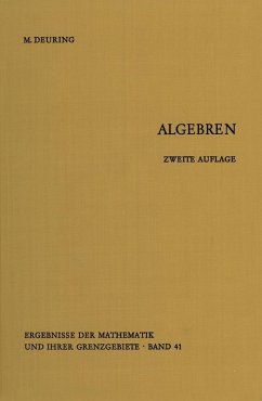 Algebren (eBook, PDF) - Deuring, Max