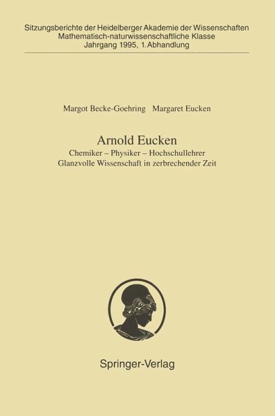 Arnold Eucken (eBook, PDF) Arnold Eucken (eBook, PDF)