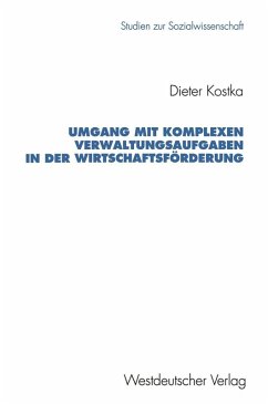 Cover Umgang mit komplexen Verwaltungsaufgaben in der Wirtschaftsförderung (eBook, PDF)