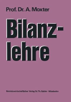 Bilanzlehre (eBook, PDF) - Moxter, Adolf