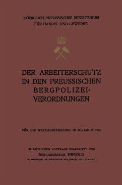 Cover Der Arbeiterschutz in den Preussischen Bergpolizeiverordnungen (eBook, PDF)