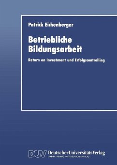 Betriebliche Bildungsarbeit (eBook, PDF) - Eichenberger, Patrick