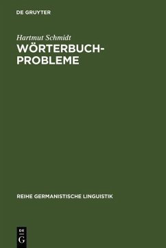 Wörterbuchprobleme (eBook, PDF) - Schmidt, Hartmut