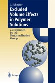 Excluded Volume Effects in Polymer Solutions (eBook, PDF)