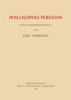 Philosophia Perennis (eBook, PDF) - Häberlin, Paul