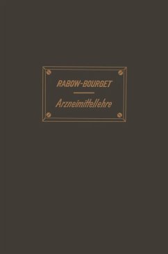 Handbuch der Arzneimittellehre (eBook, PDF) - Rabow, S.; Bourget, L.