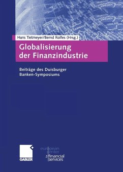 Cover Globalisierung der Finanzindustrie (eBook, PDF)