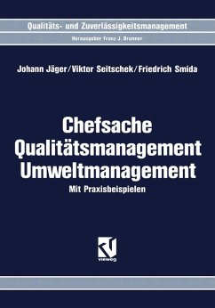 Chefsache Qualitätsmanagement Umweltmanagement (eBook, PDF) Cover Chefsache Qualitätsmanagement Umweltmanagement (eBook, PDF)
