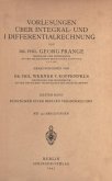 Vorlesungen Über Integral- und Differentialrechnung (eBook, PDF)