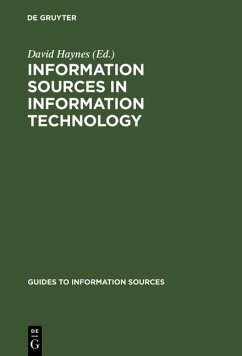 Information Sources in Information Technology (eBook, PDF)